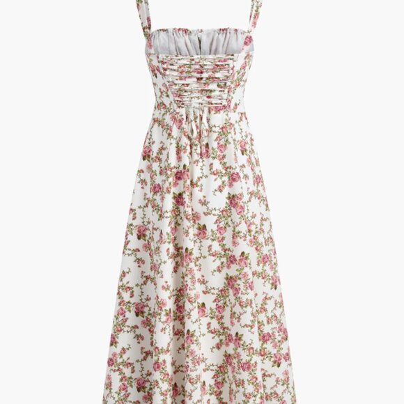 Commense Rosebud Floral Midi Sundress (Fits 10/12) - Picture 3 of 8